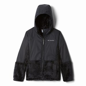 Columbia Fire Side™ Sherpa Hybrid Full Zip Jacka Flickor Svarta (FYPMO4758)